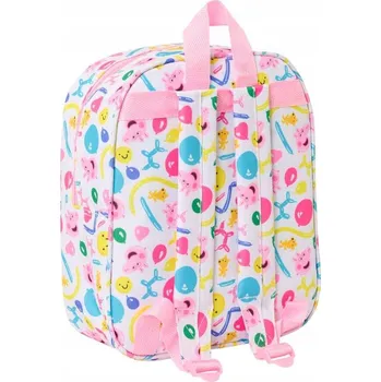 Školní batoh prasátko Pepa Safta s jednou přihrádkou, modrý, růžový
