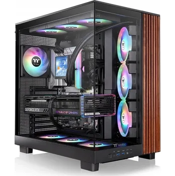 PC skříň Počítačová Skříň Thermaltake View 380 XL WS ARGB Midi Tower černá
