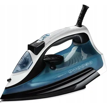 Žehlička Napařovací žehlička s keramickou žehlicí plochou a nepřilnavým povrchem, vysoký výkon 2200W BOTTI GINO