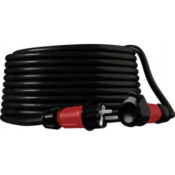 Napájecí kabel Prodlužovací Kabel jednoduchý Doktorvolt 40 m 1 ks zásuvka černý