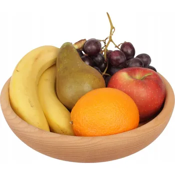 DŘEVĚNÁ MISKA NA SERVÍROVÁNÍ MISKA MÍSA 26 CM