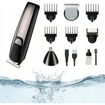 BEZDRÁTOVÝ STŘÍHACÍ STROJEK HOLICÍ STROJEK ZASTŘIHOVAČ VLASŮ VOUSŮ HOLICÍ STROJEK