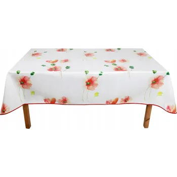 ubrus Dekorativní ubrus s letním motivem květin, odolný proti skvrnám a vodě, 110 x 140 Cm