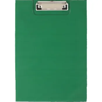 Podložka s klipem A4 D.rect zelená, uzavíratelná