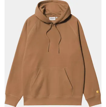 Pánská mikina Carhartt WIP Chase HD (hamilton brown/gold) M, hnědá