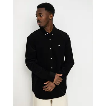 Pánská košile Carhartt WIP Madison Fine Cord (black/wax) XL, bezbarvý