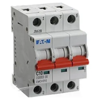 Jistič MCB 3P 50A vypínací výkon 10 kA, charakteristika: vypínací charakteristiky Typ C, rozsah: MEMShield