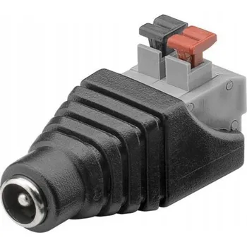 Goobay 76749 Adaptér – Svorkovnice 2-pin DC Černý