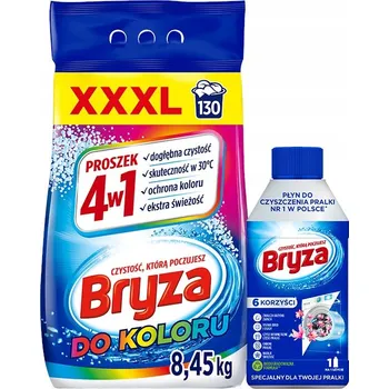 Prací prášek Bryza 4v1 Prací prášek na barevné prádlo 8,45 kg (130 praní) +