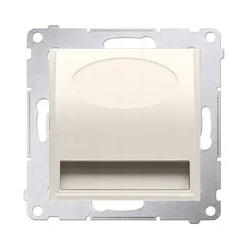 Elektrická zásuvka Zásuvka nástěnná Kontakt-simon béžová