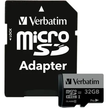 Paměťová karta Karta Micro SD MicroSDHC 32 GB Class 10, UHS-1 U3 Verbatim