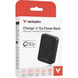 Verbatim Charge n Go Essentials magnetická powerbanka 20 000 mAh černá