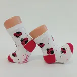 TREPON Dětské bavlněné ponožky Beruška Velikost: 16-18cm /24-27/