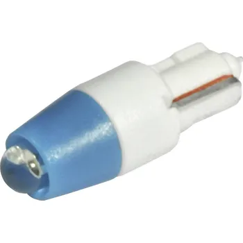 CML Innovative Technologies 1511A35B3 indikační LED modrá W 2 x 4,6 d 24 V/DC, 24 V/AC 480 mcd