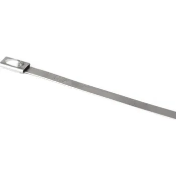 Organizace kabelů Kabelová vázací páska kuličková 111-93208 MBT20SS-SS304-ML (100) 521mm 4,6 mm barva kovová Nerezová ocel 304