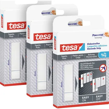 Izolační páska tesa 77771 Lepicí plochy bílá Množství: 18 ks
