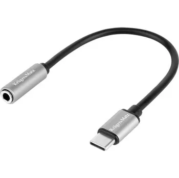 Adaptér KRUGER a MATZ KM1245 USB-C/JACK 3,5mm (pro poslech hudby)