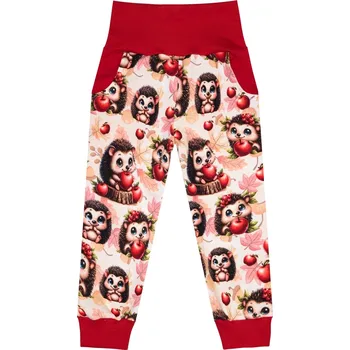 Tepláčky s kapsou - Ježeček Velikost: 86