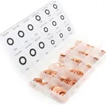 Kraft&Dele KD10503 sada měděných podložek 150ks 5-17,5mm