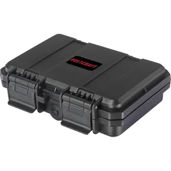 turistický batoh VOLTCRAFT Outdoorový kufr na akumulátory/baterie 12x 9 V, CR-123A, CR 2, 18350 (d x š x v) 157 x 125.5 x 46 mm