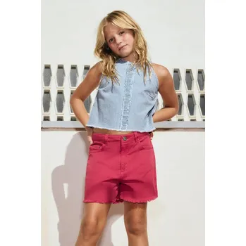 Dívčí kraťasy Dětské riflové kraťasy Mayoral 275.8G.Junior.PPY2 růžová 42X, vel. 167