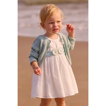 Dívčí šaty Dívčí šaty Mayoral 1903.4A.Baby.PPY2 bílá 00X, vel. 92