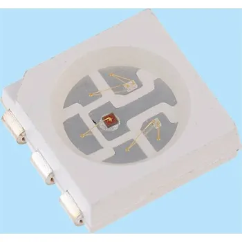 Polovodič Kingbright KAAF-5050BRGS-10 SMD LED RGB 1400 mcd, 700 mcd, 420 mcd 120 ° 50 mA, 30 mA 2.5 V, 3.5 V