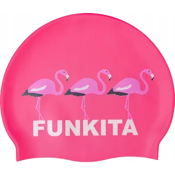 Plavecká čepice pro dospělé Silikonová Funkita růžová