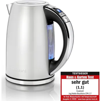 Rychlovarná konvice Elektrická konvice Cuisinart CPK17SE 3000 W 1,7 l stříbrná/šedá