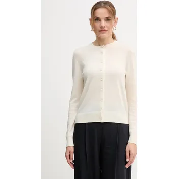 Dámský svetr Kašmírový kardigan United Colors of Benetton 1033D502A béžová 01X, vel. L