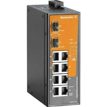 Switch Ano 8 x RJ45portový Weidmüller Neřízený