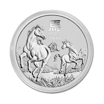 Perth Mint Kůň 2026 - Lunární Série III 2 oz