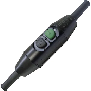 Elektrická zásuvka Kopp 193201006 Bezpečnostní mezizásuvka 230 V černá IP55