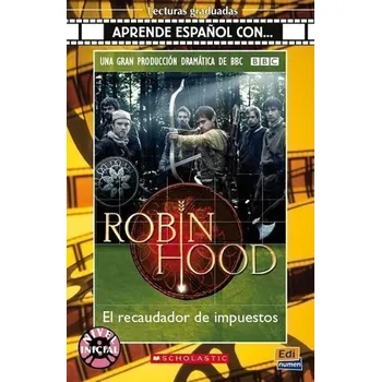 Španělský jazyk Aprende espanol con… Nivel 1 (A1): Robin Hood - Libro + CD