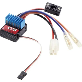 RC vybavení Reely auto Brushed Zatížitelnost (max. A): 60 A Limit motoru (otáčky): 20