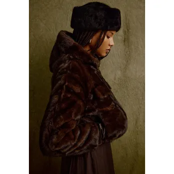 Pánské oblečení Bunda Answear.LAB PK260GC.iak hnědá 88X, vel. M