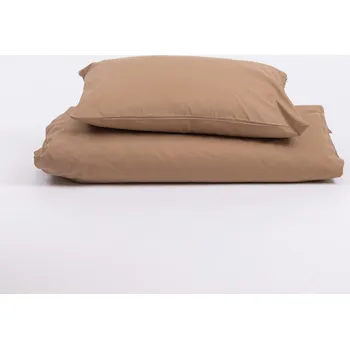 Povlečení Tulimese Povlečení jednobarevné oříškové ROZMĚRY POVLAKU NA PEŘINU: ŽÁDNÝ POVLAK NA PEŘINU, ROZMĚRY POVLAKU NA POLŠTÁŘ: POVLAK NA POLŠTÁŘ 60X40 CM