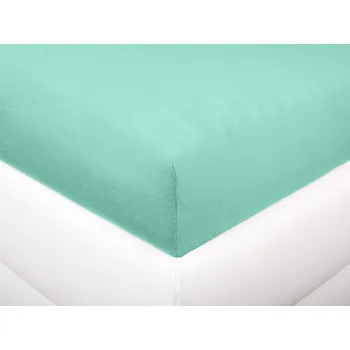 Prostěradlo Aaryans Economy Jersey prostěradlo mátové Rozměry prostěradla: 90x200 cm