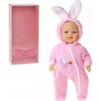 Panenka Panenka miminko 40cm polský zvukový klaun s ušima