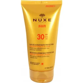 Přípravek na opalování Opalovací mléko Nuxe Sun SPF 30, 150 ml