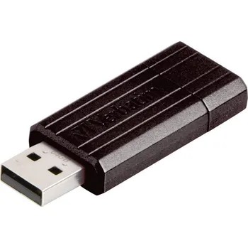 USB flash disk Verbatim Pin Stripe USB flash disk 64 GB černá 49065 USB 2.0
