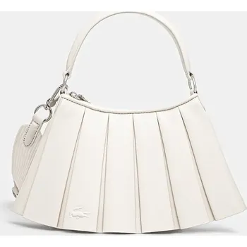 Kabelka Kožená kabelka Lacoste, ONE SIZE, bílá, 00X