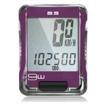 TECHWELL drátový cyklocomputer BS-9W černý