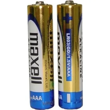 Článková baterie Alkalická baterie Maxell AAA (R3) 2 ks