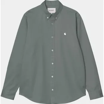 Pánská košile Carhartt WIP Madison (velvet green/white) XL, zelená