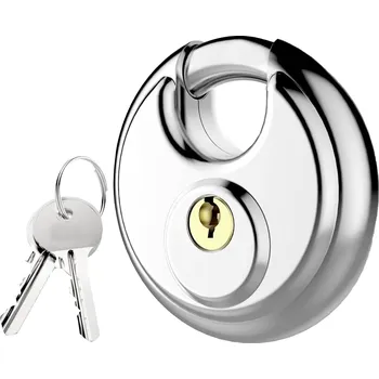 Visací zámek HP Autozubehör 18091 visací zámek 7 cm zámky se stejným klíčem stříbrná na klíč