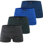 FANNIFEN Pánské bambusové boxerky M0166 4ks v balení Velikost: 3XL