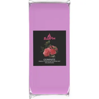 Gum pasta SweetArt Fuschia vanilková (1 kg) ▹