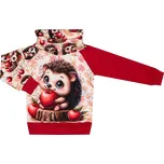 Mikina se stojáčkem - Ježeček Velikost: 104