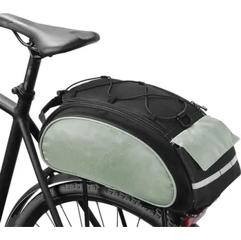 Příslušenství pro dětskou postel a kolébku Brašna na nosič kola, černo-šedá